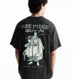 Men Graphic Print Oversized Crew-Neck T-Shirt-image-8