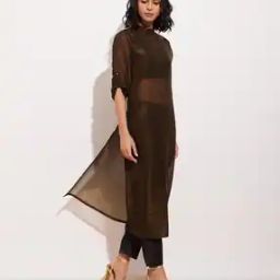 Women High-Neck Pant-Suit Set-image-47