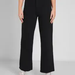Women Mid-Washed Straight Fit Jeans-image-2