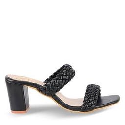 Open-Toe Chunky Heeled Sandals-image-62