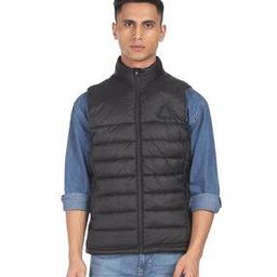 Men Quilted Regular Fit Puffer Jacket-image-55
