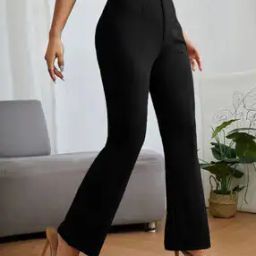 Women Single-Pleat Relaxed Fit Trousers-picture-5