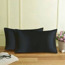 Set of 2 Satin Pillow Covers 17" x 27"-picture-28