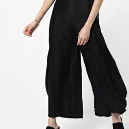 Mid-Rise Palazzos with Elasticated Waist-picture-37