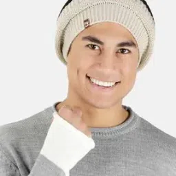 Men Colourblock Boho Beanie-image-57