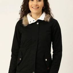 Biker Jacket with Furry Collar-picture-46