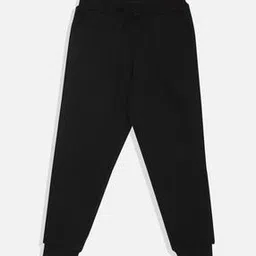 allen solly Boys Straight Fit Track Pants with Drawstring Waistband-picture-2