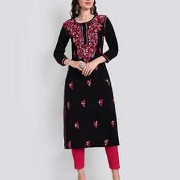 Embroidery Straight Kurta-image-48
