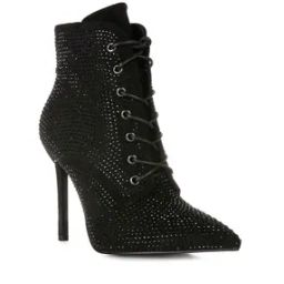 Women Ankle-Length Boots with Suede Upper-image-89