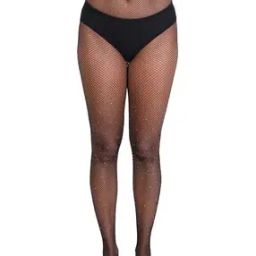 Women Lace Stockings with Elasticated Waist-image-1