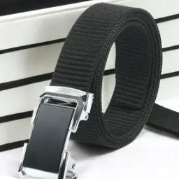 Men Wide Belt with Buckle Closure-image-4