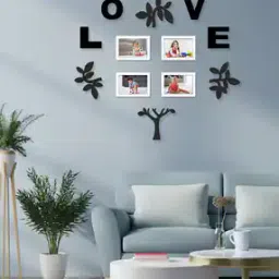 Set of 4 Rectangular Shape Photo Frame with Plaques-image-86