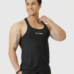 Men Polyester Vest-image-62