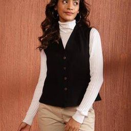 Women Single-Breasted Waistcoat-image-11