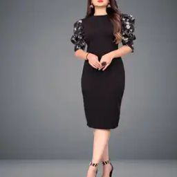 Women Bodycon Dress-image-53