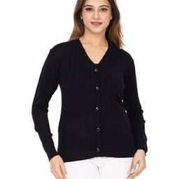 Women Cardigan with Button Closure -image-9