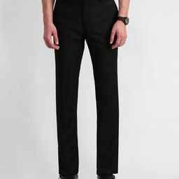 Men Slim Fit Trousers with Slip Pockets-image-42