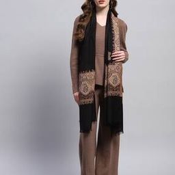monte carlo Women Pashmina Kashmiri Woven Stole-picture-32