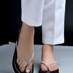 Women Embellished Thong-Strap Wedges-image-16
