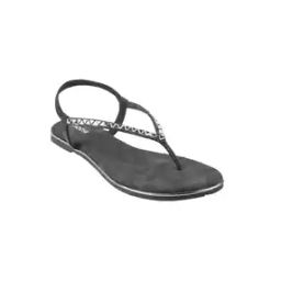 Embellished Slip-On V-strap Sandals-image-61