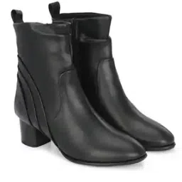 Women Ankle-Length Boots with Zip-Closure-image-38