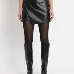 Women Skorts with Asymmetric Hem-image-15