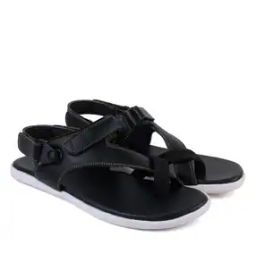 Strappy Sandals with Velcro Fastening-image-97