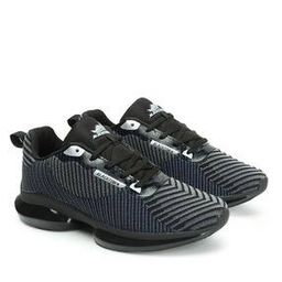 Round-Toe Sports Shoes with Lace Fastening-image-16