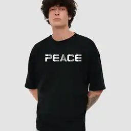Men Typographic Print T-shirt-image-1