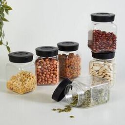 Set of 6 Storage Containers with Lid-image-62