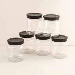 Set of 6 Storage Containers with Lid-22