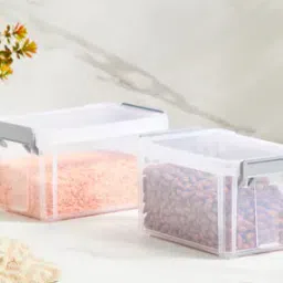 Set of 2 Polypropylene Storage Boxes-31