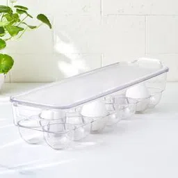 Plastic Egg Holder with Lid-image-0