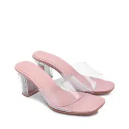 Open Toe Chunky Heel Sandals-image-38