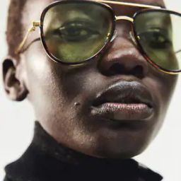 Women UV Protected Circular Sunglasses-26