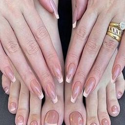 Set Of 48 Artificial Reusable Hand Toe Nail With Glue -picture-49