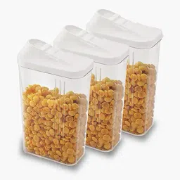 steelo Set Of 3 Kitchen & Grocery Storage Containers image 1