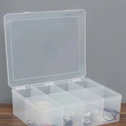 home centre Regan Plastic Storage Box with 8 Compartments image 1