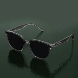 Premium Men Polarised UV Protected Lens Rectangle Sunglasses - CLSM158-32