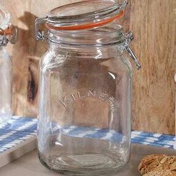 Clip Top Square Jar-53