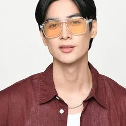 Unisex Rectangular Sunglasses-image-3