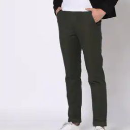 Tapered Fit Trousers with Slip Pockets-picture-18