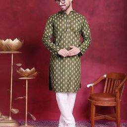 Men Ethnic Wear Long Kurta Long Kurta-image-61