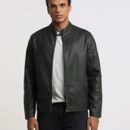 Washed PU Jacket-picture-16