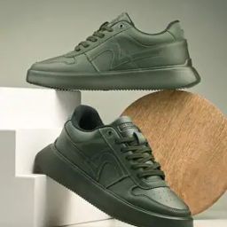 Men Round-Toe Lace-Up Sneakers-image-39