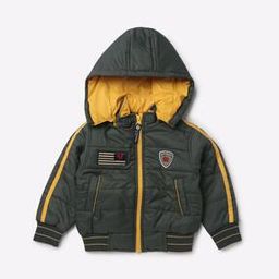Zip-Front Quilted Hooded Jacket-image-20