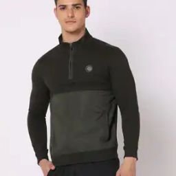 Colourblock Regular Fit Sweatshirt-image-68