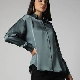 Solid Satin Shirt-image-43