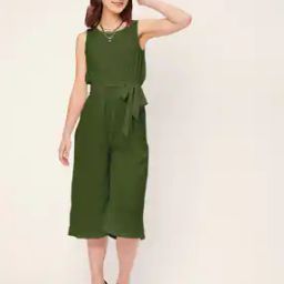 Women Jumpsuit with Waist Tie-Up-picture-23