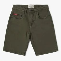 Boys Regular Fit Denim Shorts-picture-4